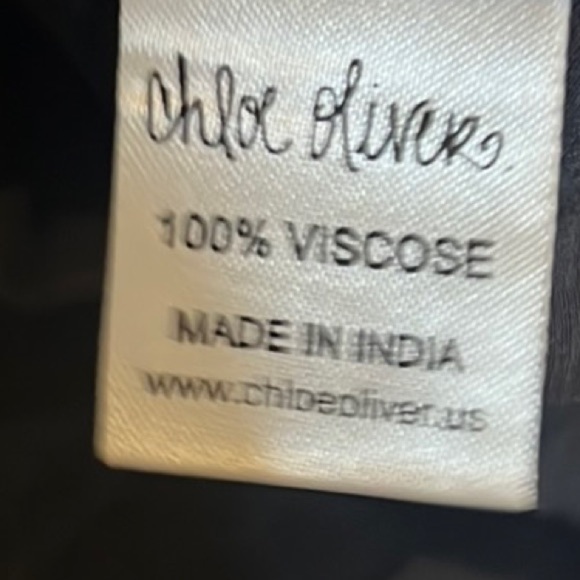 Chloe Oliver party dress with open back gray and beige size Medium - Picture 10 of 10